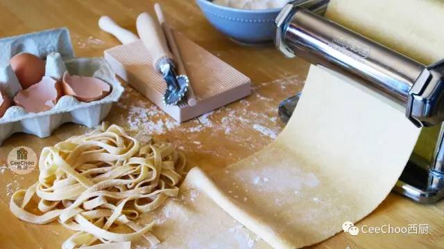 Homemade fresh pasta